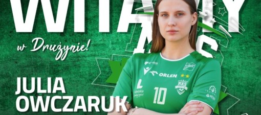 Owczaruk w PGE MKS FunFloor Lublin! Młoda obrotowa z Lubelszczyzny zagra w Superlidze