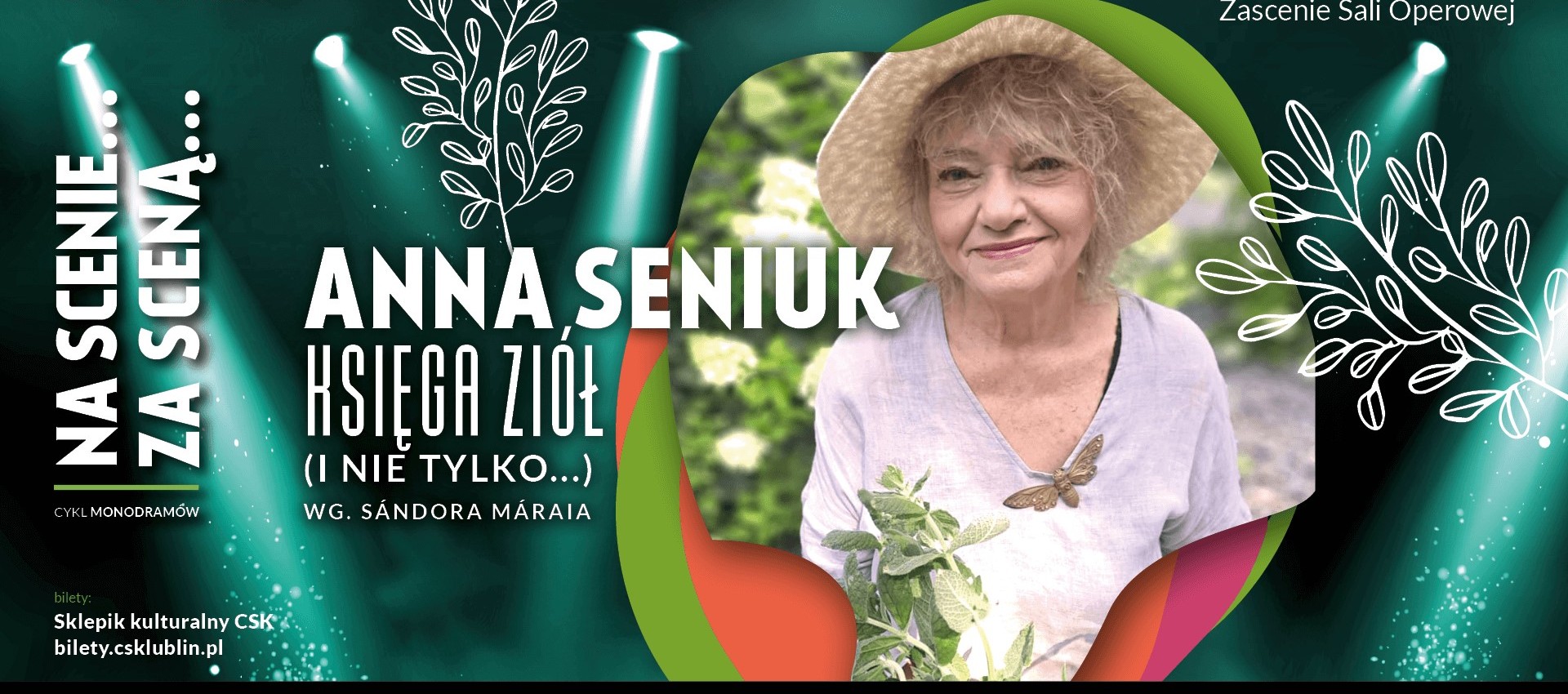 Anna Seniuk i Michał Piela w CSK. Publiczność zasiądzie razem z aktorami na scenie