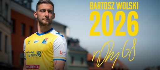 Bartosz Wolski zostaje w Motorze Lublin. Kontrakt pomocnika przedłużony na sezon 2024/2025