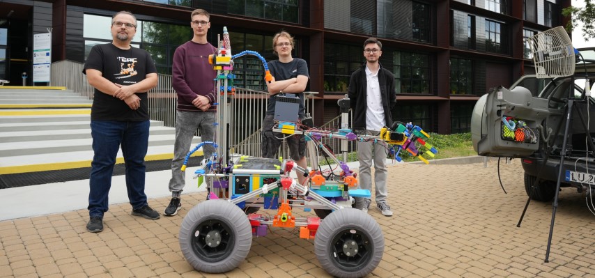 Orion V z Politechniki Lubelskiej wchodzi do gry o kosmiczne podium European Rover Challenge
