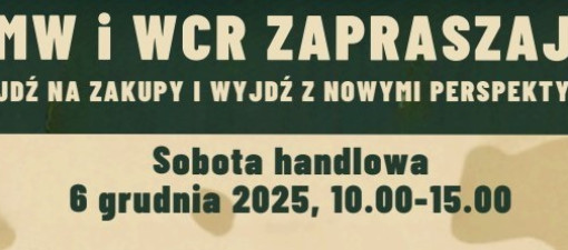 Sobotnia sprzedaż w sklepie AMW w Lublinie z obniżonymi cenami i sprzętem wojskowym
