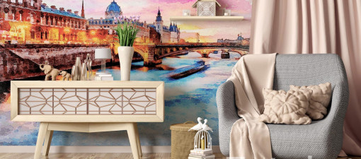 Fototapety mosty – sposób na wnętrze z perspektywą