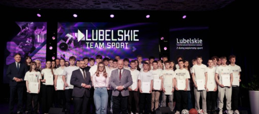 Lubelskie Team Sport 2026 rozdane. 44 młodych zawodników z regionu z nagrodami