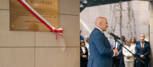 W Lublinie odsłonięto tablicę pamięci ofiar Rzezi Wołyńskiej