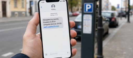 SMS o parkingu, paczce albo NFZ? Zanim klikniesz, sprawdź te szczegóły