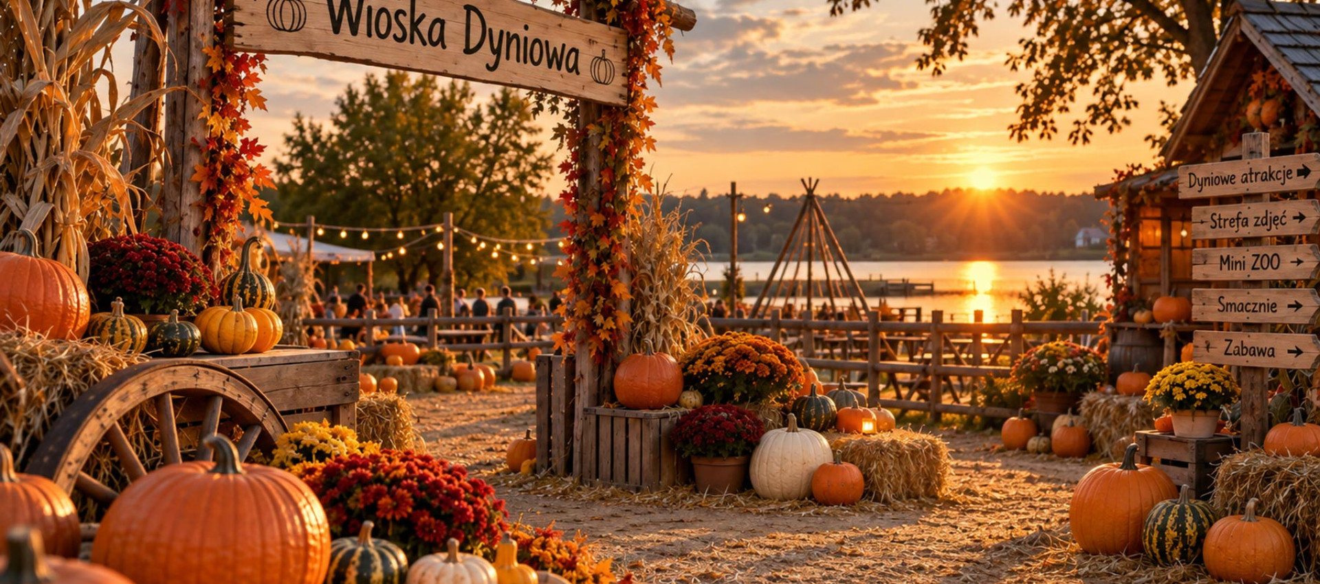 Wioska dyniowa – jesienna atrakcja, którą warto odwiedzić z rodziną
