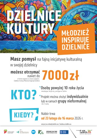Plakat Dzielnice Kultuty