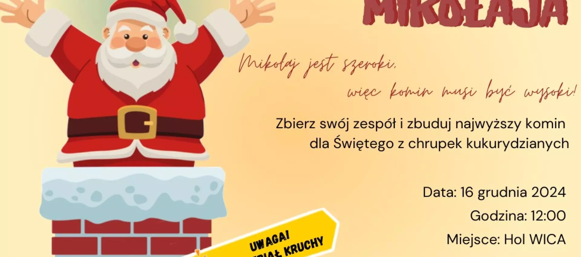 Studenci Politechniki Lubelskiej w świątecznej rywalizacji: „Komin dla Mikołaja”!
