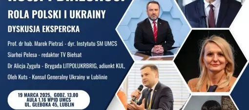 Debata o bezpieczeństwie Europy Środkowej na UMCS – eksperci omówią rolę Polski i Ukrainy